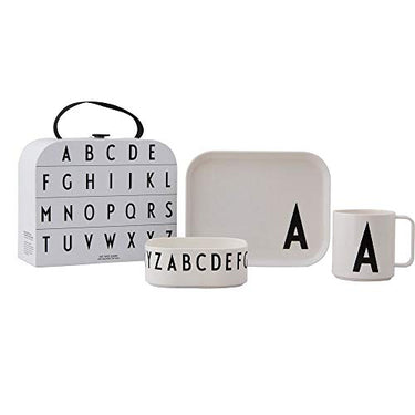 Design Letters Eat & Learn Tritan Suitcase (AZ) | Children's drinking cups & learning cups | Children's plates, children's bowls | Tritan tableware | Back-to-school gifts | Christmas gifts for children on sale